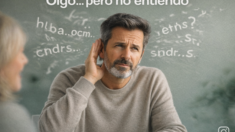 «OIGO, PERO NO ENTIENDO»